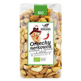 BIO PLANET stekte og saltede chili cashewnøtter 350 g